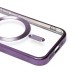 Чехол-накладка для Apple iPhone 15 Pro (темно-фиолетовый) - SM027 SafeMag
