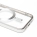 Чехол-накладка для Apple iPhone 15 Pro (серебяный) - SM027 SafeMag