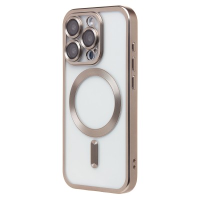 Чехол-накладка для Apple iPhone 15 Pro (титановый) - SM027 SafeMag