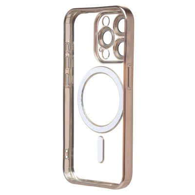 Чехол-накладка для Apple iPhone 15 Pro (титановый) - SM027 SafeMag