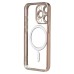 Чехол-накладка для Apple iPhone 15 Pro (титановый) - SM027 SafeMag