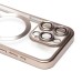 Чехол-накладка для Apple iPhone 15 Pro (титановый) - SM027 SafeMag
