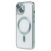 Чехол-накладка для Apple iPhone 15 (зеленый) - SM027 SafeMag