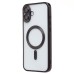 Чехол-накладка для Apple iPhone 16 Plus (черный) - SM027 SafeMag