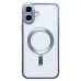 Чехол-накладка для Apple iPhone 16 Plus (синий) - SM027 SafeMag