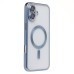 Чехол-накладка для Apple iPhone 16 Plus (синий) - SM027 SafeMag