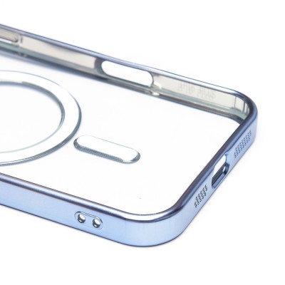 Чехол-накладка для Apple iPhone 16 Plus (синий) - SM027 SafeMag