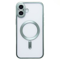 Чехол-накладка для Apple iPhone 16 Plus (зеленый) - SM027 SafeMag
