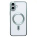 Чехол-накладка для Apple iPhone 16 Plus (зеленый) - SM027 SafeMag