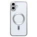 Чехол-накладка для Apple iPhone 16 Plus (серебяный) - SM027 SafeMag
