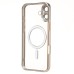 Чехол-накладка для Apple iPhone 16 Plus (серебяный) - SM027 SafeMag