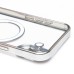 Чехол-накладка для Apple iPhone 16 Plus (серебяный) - SM027 SafeMag