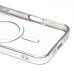 Чехол-накладка для Apple iPhone 16 Plus (серебяный) - SM027 SafeMag