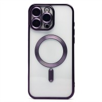 Чехол-накладка для Apple iPhone 16 Pro Max (темно-фиолетовый) - SM027 SafeMag