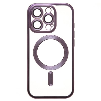 Чехол-накладка для Apple iPhone 16 Pro (темно-фиолетовый) - SM027 SafeMag