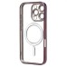 Чехол-накладка для Apple iPhone 16 Pro (темно-фиолетовый) - SM027 SafeMag
