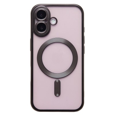 Чехол-накладка для Apple iPhone 16 (черный) - SM027 SafeMag