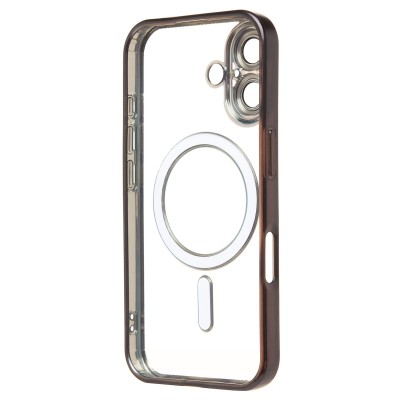 Чехол-накладка для Apple iPhone 16 (черный) - SM027 SafeMag