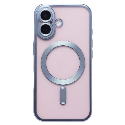 Чехол-накладка для Apple iPhone 16 (синий) - SM027 SafeMag