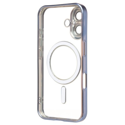 Чехол-накладка для Apple iPhone 16 (синий) - SM027 SafeMag