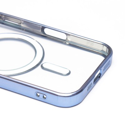 Чехол-накладка для Apple iPhone 16 (синий) - SM027 SafeMag