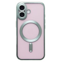 Чехол-накладка для Apple iPhone 16 (зеленый) - SM027 SafeMag