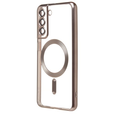 Чехол-накладка для Samsung Galaxy S21FE (титановый) - SM027 SafeMag Чехол-накладка для Samsung Galaxy S21FE (титановый) - SM027 SafeMag