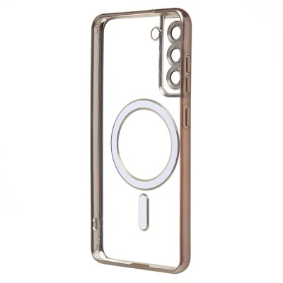 Чехол-накладка для Samsung Galaxy S21FE (титановый) - SM027 SafeMag Чехол-накладка для Samsung Galaxy S21FE (титановый) - SM027 SafeMag