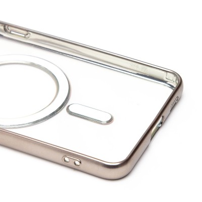 Чехол-накладка для Samsung Galaxy S21FE (титановый) - SM027 SafeMag Чехол-накладка для Samsung Galaxy S21FE (титановый) - SM027 SafeMag