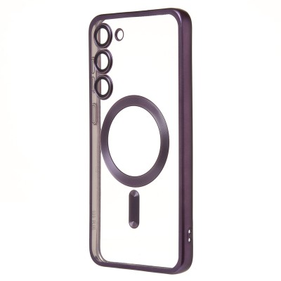 Чехол-накладка для Samsung Galaxy S23 (темно-фиолетовый) - SM027 SafeMag