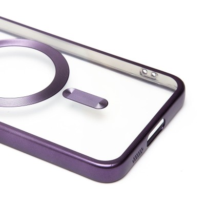 Чехол-накладка для Samsung Galaxy S23 (темно-фиолетовый) - SM027 SafeMag