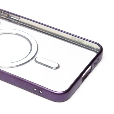 Чехол-накладка для Samsung Galaxy S23+ (темно-фиолетовый) - SM027 SafeMag