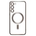 Чехол-накладка для Samsung Galaxy S23+ (титановый) - SM027 SafeMag