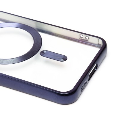 Чехол-накладка для Samsung Galaxy S23FE (титановый синий) - SM027 SafeMag