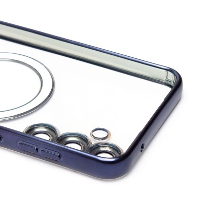 Чехол-накладка для Samsung Galaxy S23FE (титановый синий) - SM027 SafeMag