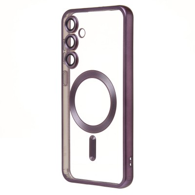 Чехол-накладка для Samsung Galaxy S23FE (темно-фиолетовый) - SM027 SafeMag