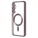 Чехол-накладка для Samsung Galaxy S23FE (темно-фиолетовый) - SM027 SafeMag