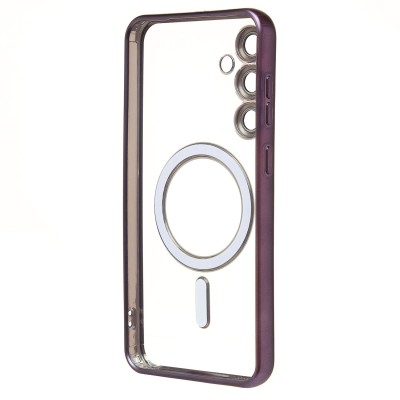 Чехол-накладка для Samsung Galaxy S23FE (темно-фиолетовый) - SM027 SafeMag