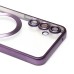 Чехол-накладка для Samsung Galaxy S23FE (темно-фиолетовый) - SM027 SafeMag