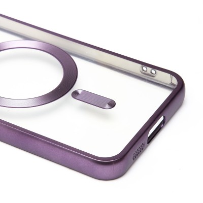 Чехол-накладка для Samsung Galaxy S23FE (темно-фиолетовый) - SM027 SafeMag