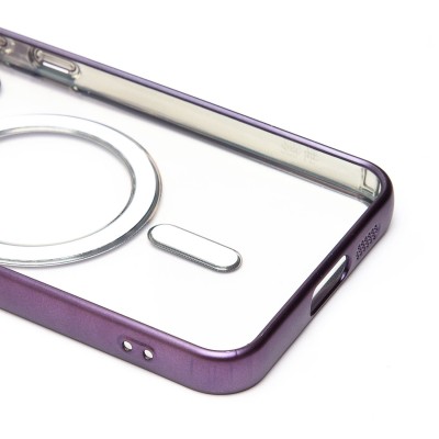 Чехол-накладка для Samsung Galaxy S23FE (темно-фиолетовый) - SM027 SafeMag