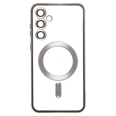 Чехол-накладка для Samsung Galaxy S23FE (серебяный) - SM027 SafeMag Чехол-накладка для Samsung Galaxy S23FE (серебяный) - SM027 SafeMag