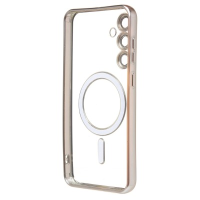 Чехол-накладка для Samsung Galaxy S23FE (серебяный) - SM027 SafeMag