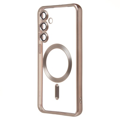 Чехол-накладка для Samsung Galaxy S23FE (титановый) - SM027 SafeMag