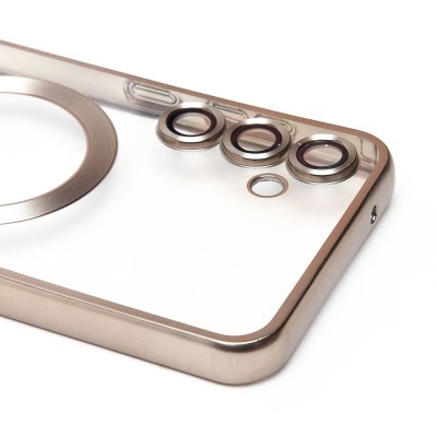 Чехол-накладка для Samsung Galaxy S23FE (титановый) - SM027 SafeMag