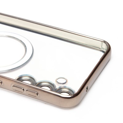 Чехол-накладка для Samsung Galaxy S23FE (титановый) - SM027 SafeMag