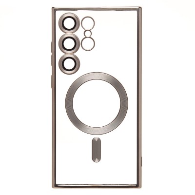 Чехол-накладка для Samsung Galaxy S24 Ultra (титановый) - SM027 SafeMag Чехол-накладка для Samsung Galaxy S24 Ultra (титановый) - SM027 SafeMag