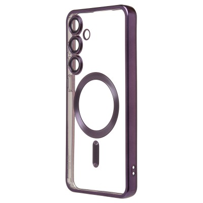 Чехол-накладка для Samsung Galaxy S24 (темно-фиолетовый) - SM027 SafeMag