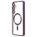 Чехол-накладка для Samsung Galaxy S24+ (темно-фиолетовый) - SM027 SafeMag