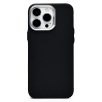 Чехол-накладка для Apple iPhone 16 Pro Max (черный) - SM028 SafeMag Carbon